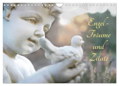 Produktbild von Engel - Träume und Zitate (Wandkalender 2027 DIN A4 quer), CALVENDO Monatskalender