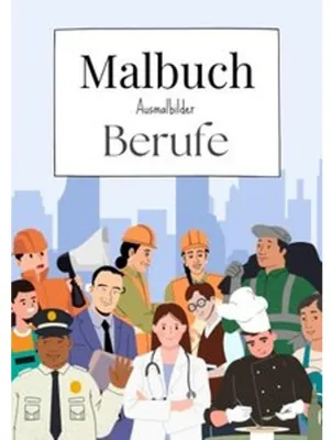 Produktbild von Malbuch Ausmalbilder Berufe