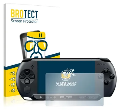 Produktbild von BROTECT Schutzglas für Sony PSP 1004 Schutzfolie Panzer Folie Glas Display Schutz klar