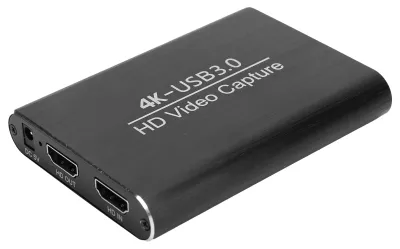 Obrázek produktu pro Karta pro záznam HD videa s rozhraním USB 3.0 a HDMI pro OBS, 4K, 60 Hz, 1080p, pro stolní počítače a notebooky