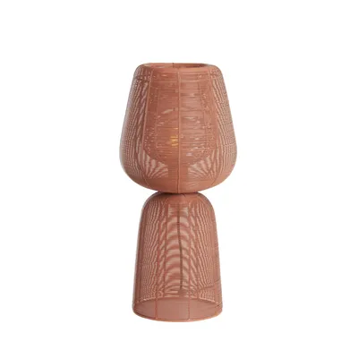 Produktbild von Light & Living - Tischleuchte Aboso - Rot - Ø24cm Tischlampe - Nachttischlampe, Wohnzimmer, Schlafzimmer