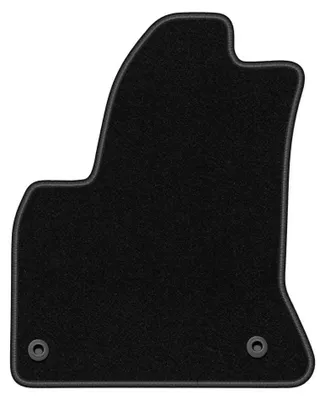 Immagine prodotto di Tappetino guidatore in moquette per Citroen C4 Picasso I 2006-2013 (monovolume) – 1 pezzo, nero, su misura – Wielganizator BASIC