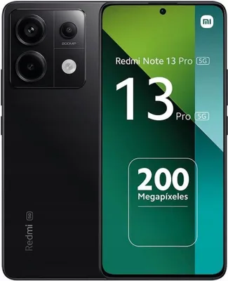 Zdjęcie produktu dla Redmi Note 13 Pro 5G 8GB + 256GB Midnight Black Smartfon Full-HD+ 5,100-mAh Dual-SIM