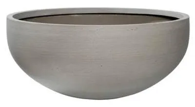 Productafbeelding van Keramische plantenpot - Grijs - D43,5 x H19 cm