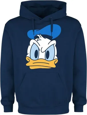 Produktbild von Mickey Mouse Kapuzenpullover Herren Donald blau L
