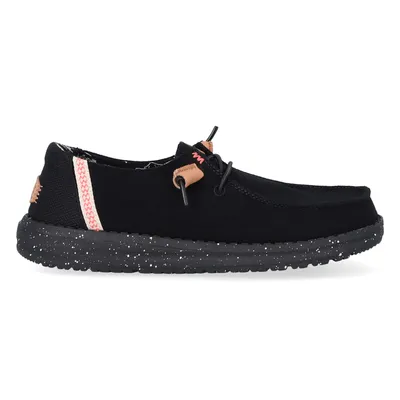 Produktbild von HEYDUDE Wendy Washed Canvas Dames Halbschuhe Black Größe 41