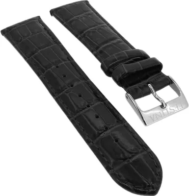 Produktbild von Festina Retrograde Uhrenarmband 21mm schwarz Leder Krokooptik | F6855