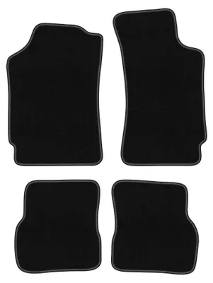 Productafbeelding van Velours automatten voor Skoda Felicia 1994-2001 (hatchback/stationwagen) – 4-delig, zwart, op maat – Wielganizator BASIC