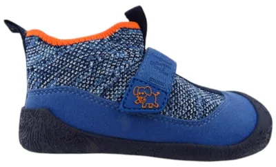 Immagine prodotto di Scarpa con velcro Affenzahn Knit Toddly Elephant blu, taglia 23