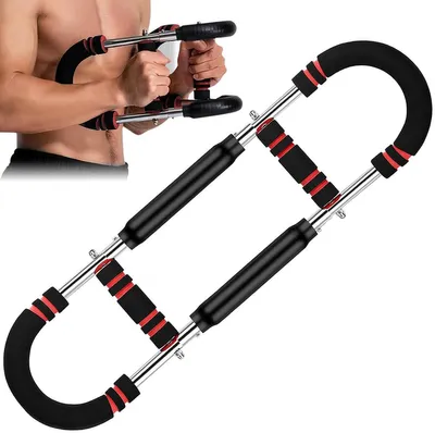 Productafbeelding van Armtrainer - borsttrainer voor krachttraining met antislip handgrepen
