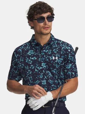 Image de Under Armour Ua Matchplay Printed Polo - midnight navy, Größe:M