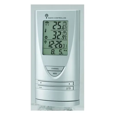 Produktbild von Cresta Digital Wetterstation Thermometer Wetteranzeige Barometer WX171