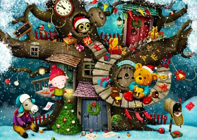 Zdjęcie produktu dla ENJOY Puzzle Fairytale Christmas 1000 elementów