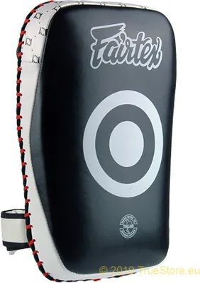 Obrázek produktu pro Fairtex Muay Thai Kick Pad - zakřivený tvar KPLC1 Compact, černá/bílá