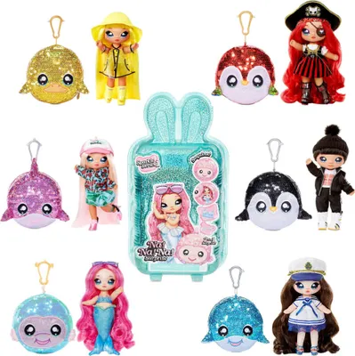 Produktbild von NA NA NA 2 in 1 Surprise Sammelfiguren Sparkle Serie 1 - Plüsch Figur