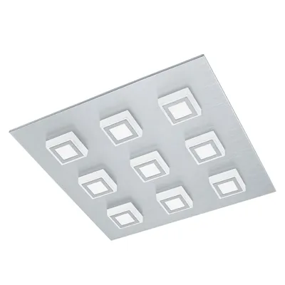 Produktbild von Eglo LED Decken Leuchten Alu Deckenlampe Lampe Acryl 94509