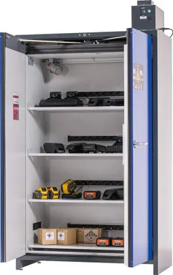 Produktbild von asecos Sicherheitsschr. LI-IO- PC1200 BW, 4FB, 1193x615x2224