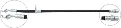 Obrázok produktu pre Brzdová hadica 475 mm INN M10x1,0 BANJO 10,0 mm A.B.S. pre napr. DAIHATSU CHARADE