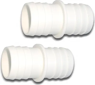 Produktbild von 2 Stück: Ø 38 / 38mm / Schlauchverbinder Schlauchtülle für Pool Garten Pumpe etc.