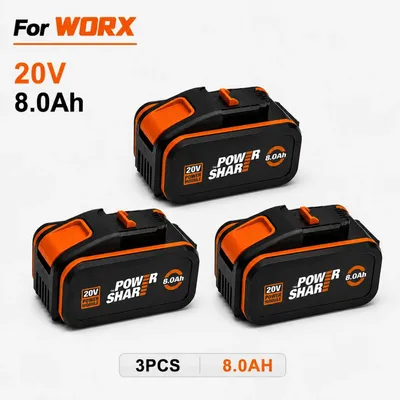 Obrázok produktu pre Nabíjateľná batéria – WA3553, lítiovo-iónová – 20 V – 8 Ah x 3 – Náhradná batéria – Pre akumulátorové elektrické náradie