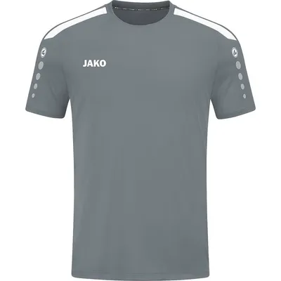 Image de JAKO Maillot unisexe Power KA, Couleur:gris pierre, Taille:S