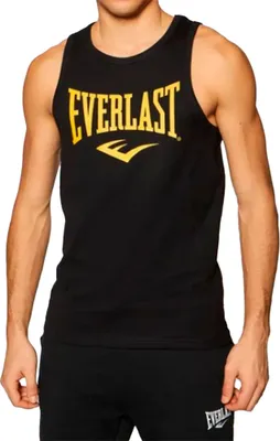 Produktbild von Everlast Logo ärmelloses T-shirt Schwarz L Mann Schwarz L