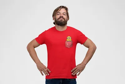 Produktbild von D&B Uni Polo PO00020 Minion Pocket Rot-Größe S