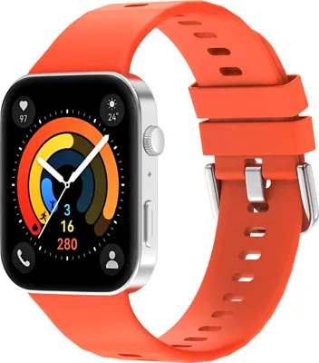 Productafbeelding van imoshion Siliconen bandje voor de Huawei Watch Fit 3 - Oranje