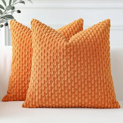 Obrázek produktu pro Sada dvou měkkých povlaků na polštáře z bavlny, rozměr 60x60 cm