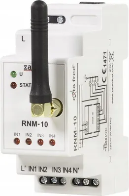 Obrázek produktu pro ZAMEL EXTA FREE RNM-10 4-kanálový rádiový vysílač, modulární, 90 x 35 x 66 mm