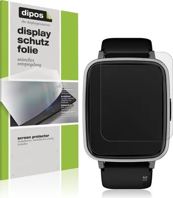 Produktbild von 2x Schutzfolie für Noise ColorFit Pulse 2 matt Displayschutzfolie Folie Display Schutz dipos