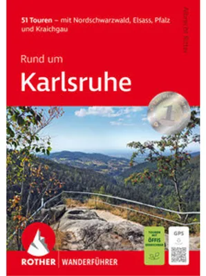 Obrázek produktu pro ROTHER Wanderführer Rund um Karlsruhe