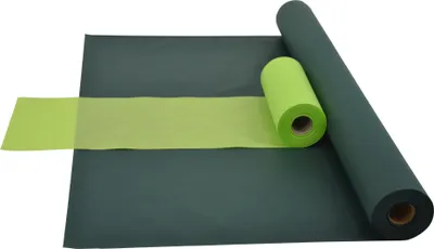 Produktbild von Sensalux Kombi-Set 1 Tischdeckenrolle 1,5m x 25m grün + Tischläufer 30cm apfelgrün