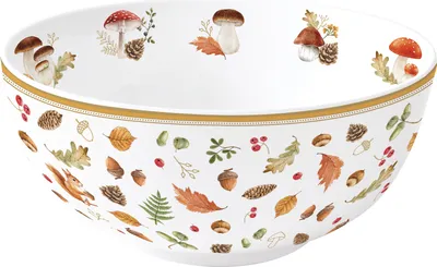Produktbild von Müslischale AUTUMN BREEZE Herbst D. 15cm Porzellan Easy Life