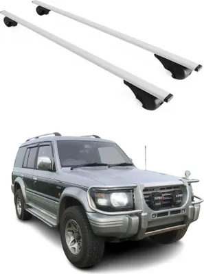 Obrázok produktu pre Strešné nosiče priečne pre Mitsubishi Pajero 1990-2000 strieborné