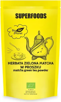 Produktbild von -MATCHA-GRÜNTEE 100 g –  PLANET SUPERFOODS