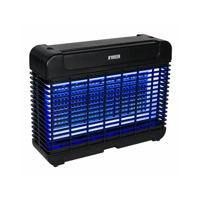 Obrázok produktu pre NOVEEN Elektrický zabijak hmyzu, vysokonapäťová sieťka proti hmyzu, UVA LED svetlo, zabijak komárov