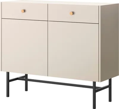 Produktbild von Selsey Divenos - Sideboard 2-türig, Greige, 104 cm
