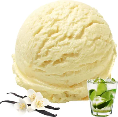 Immagine prodotto di Gelato in polvere alla vaniglia e lime Caipirinha 10 kg