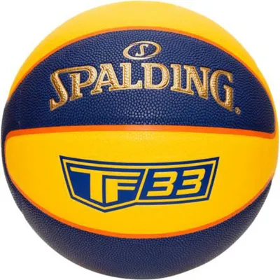 Image de Spalding Tf33 (Size 6) Basketball Femmes - Jaune / Royal  | Taille: 6