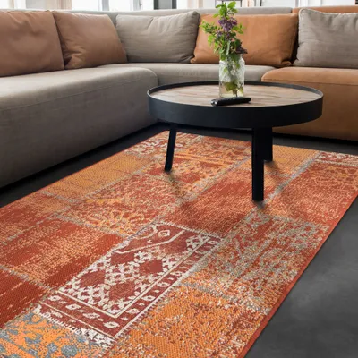 Immagine prodotto di Tappeto per interni ed esterni Coton facile da pulire e resistente Terra 200x290 cm