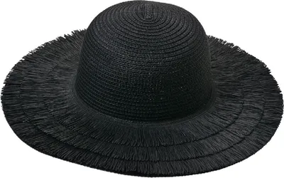 Immagine prodotto di Cappello da donna nero Juleeze JZHA0102Z, design con frange, elegante