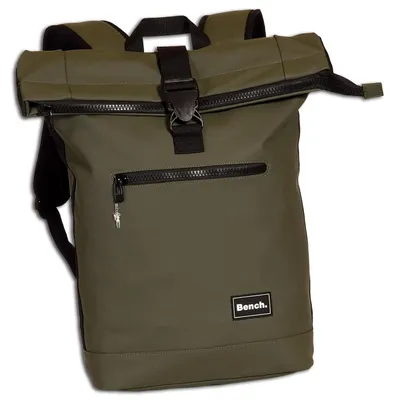 Produktbild von Bench Backpack Laptoprucksack Uni-Style olivgrün Polyurethan38x56x13 ORI308G