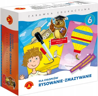 Zdjęcie produktu dla Dla Chlopcow Rysowanie-Zmazywanie 6 07428