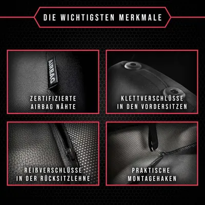 Produktbild von Autositzbezüge Universal Schonbezüge Sitzauflage PKW Beige für Toyota Corolla