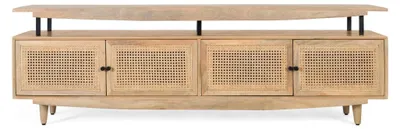 Image de Meuble TV Larissa en bois de manguier, 58 cm x 180 cm x 43 cm, Giner y Colomer