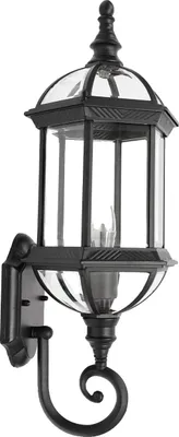 Immagine prodotto di Lampada da parete per esterni, design moderno, a parete, nera