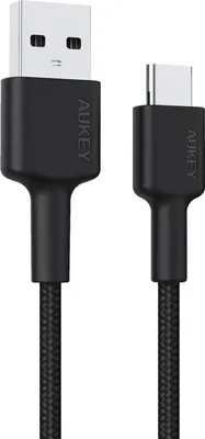 Zdjęcie produktu dla AUKEY CB-CD30, 0,9 m, USB A, USB C, 0,48 Gbit/s, Czarny