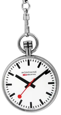 Produktbild von Mondaine Uni Uhr SBB Pocket Watch 43mm A660.30316.11SBB