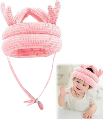 Productafbeelding van Hoofdbescherming Voor Kinderen - Babyhelm Anti - Botsing Ademend - Hoofdbescherming Stootvast Hoed - Verstelbare Beschermhelm Anti - Valbescherming